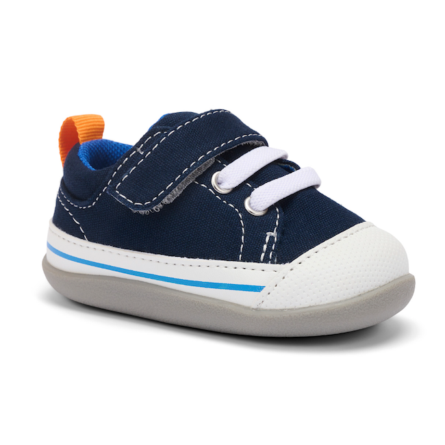 Stevie II Inf Navy Canvas