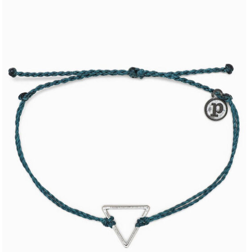 Silver Triangle Bracelet