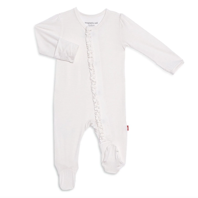 Egret Modal With Ruffle Magnetic Footie