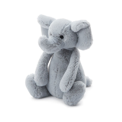 Bashful Small Grey Elephant
