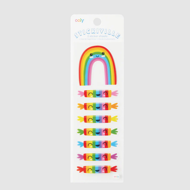 Stickiville Rainbow Candies Stickers