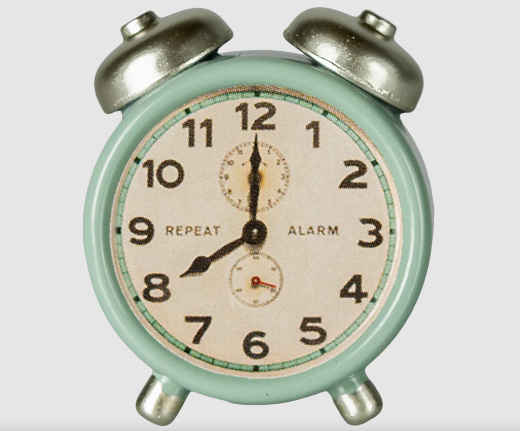Alarm Clock, Mouse - Mint