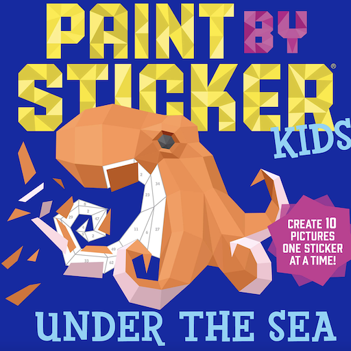 Paint By Sticker Kids Under The Sea