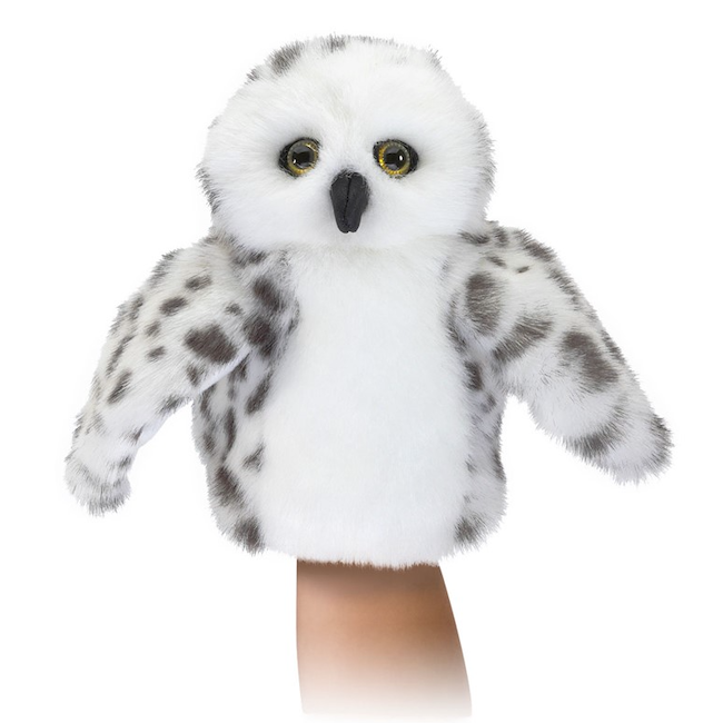 Little Snowy Owl Puppet