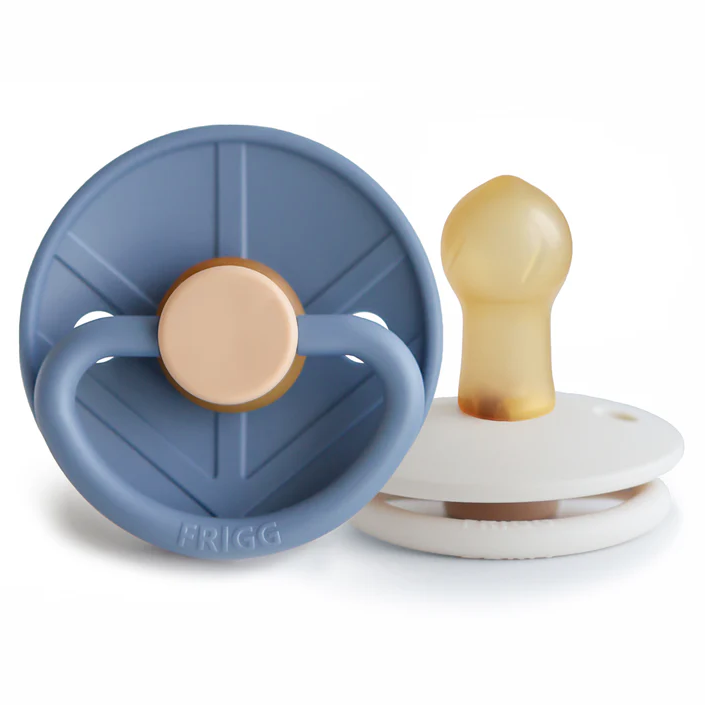 FRIGG Little Viking Natural Rubber Pacifier 2-Pack
