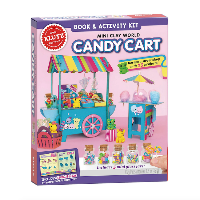 Mini Clay World Candy Cart