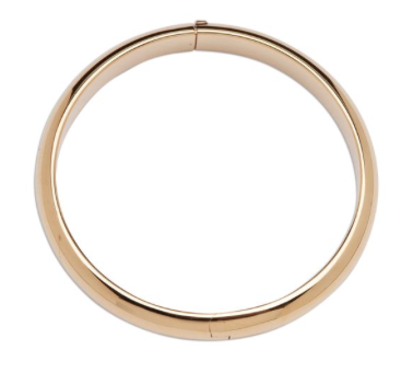 14K Gold - Plated Bangle Bracelet