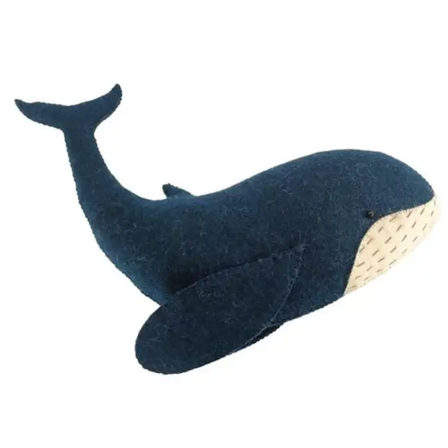 Mini Whale Wall Mount