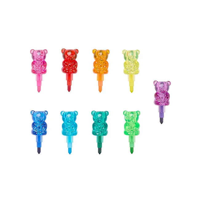 Bunch O' Bears Gummy Bear Stacking Crayon