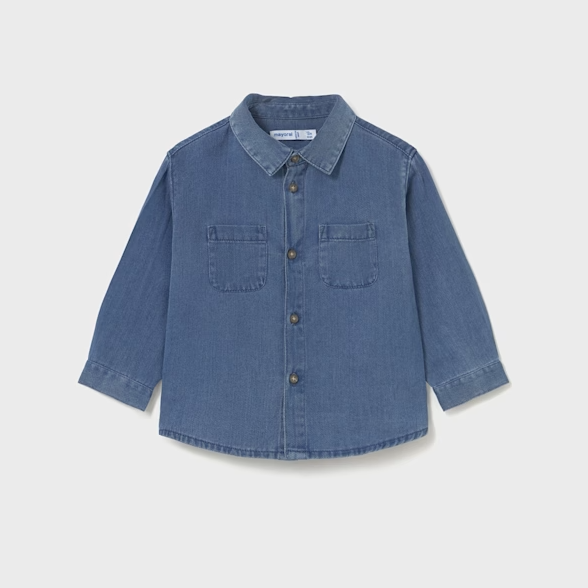 Long Sleeve Denim Shirt