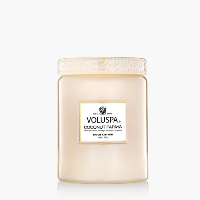Coconut Papaya Large Jar Candle