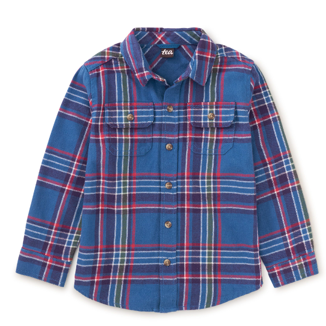 Flannel Button Up Shirt