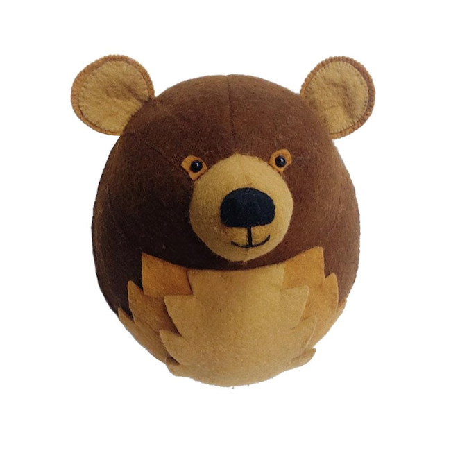 Grizzly Bear Head Wall Mount