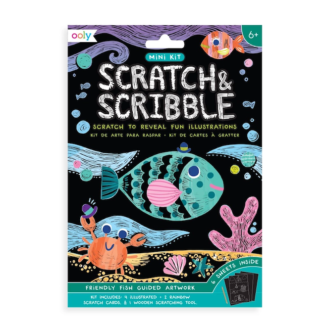 Mini Scratch And Scribble Art Kits
