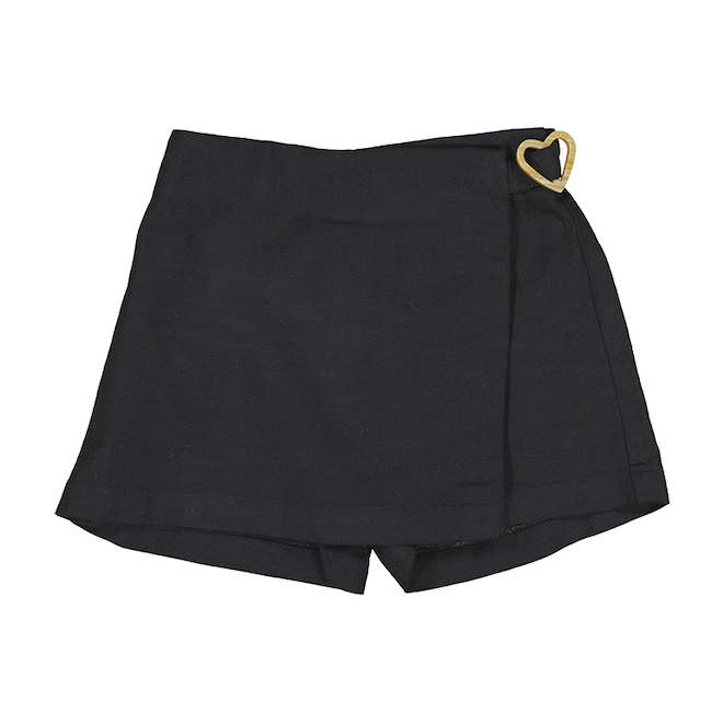 Heart Buckle Skort