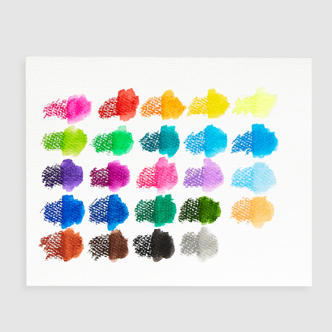 Smooth Stix Watercolor Gel Crayons - Set Of 24