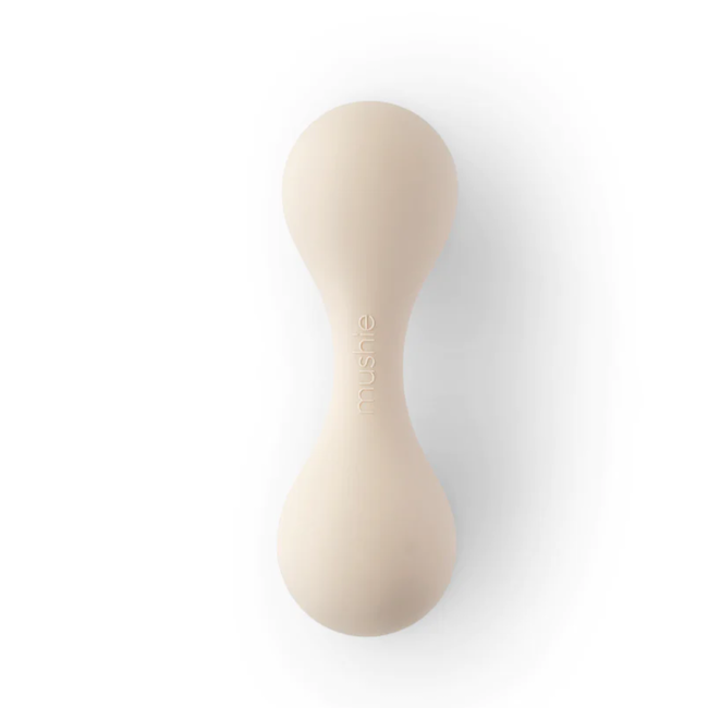 Silicone Baby Rattle Toy In Shifting Sand