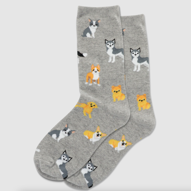 Dog Themed Crew Socks