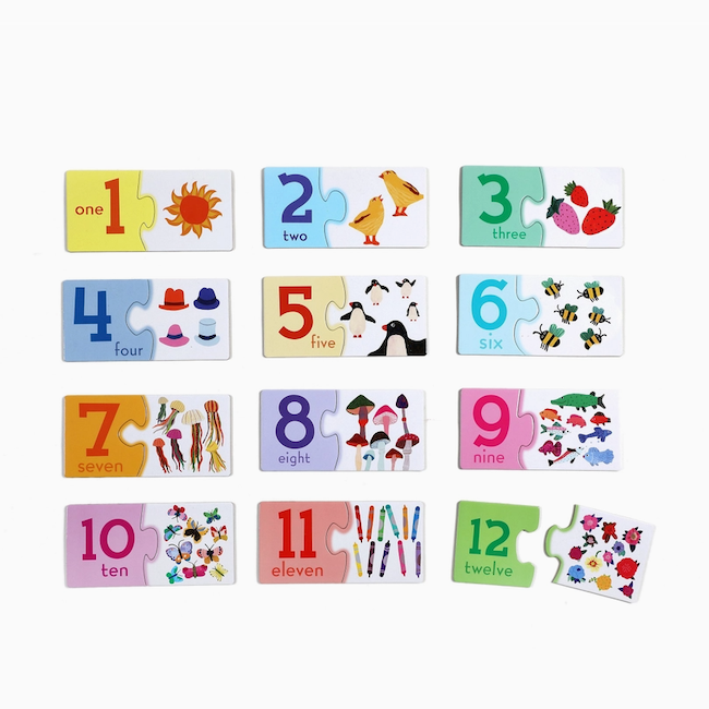Pre - School Numbers Puzzle Pairs