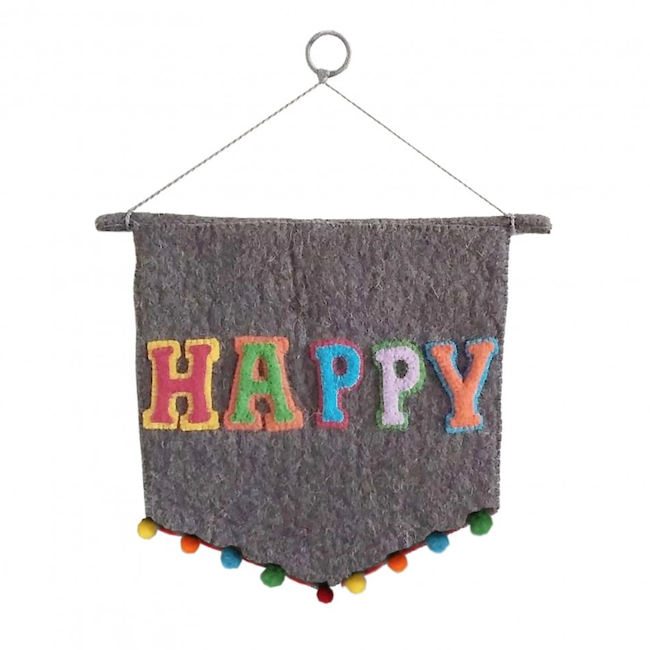 Bright - Happy Pennant