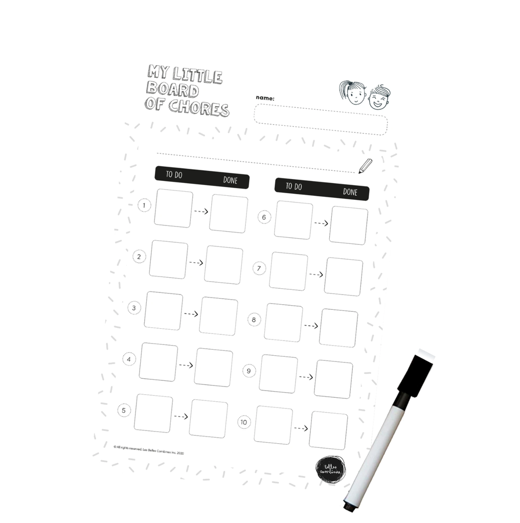 My Little Routine / Tasks Board - 10 Steps