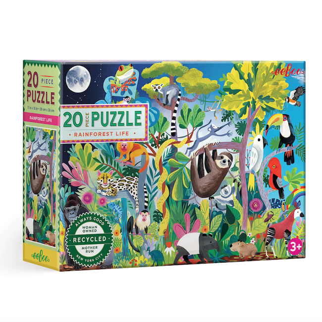 Rainforest Life 20 Piece Puzzle