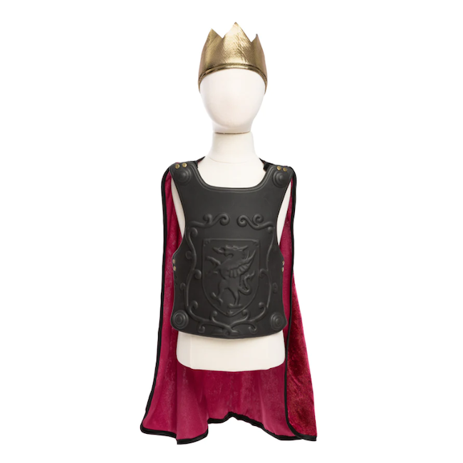 Legendary Knight Cape, Chest Plate & Crown