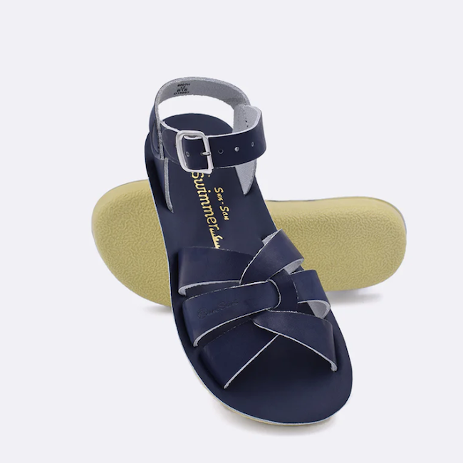 Salt Water Navy Swimmer Sandal