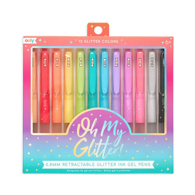 Oh My Glitter! Gel Pens - Set of 12