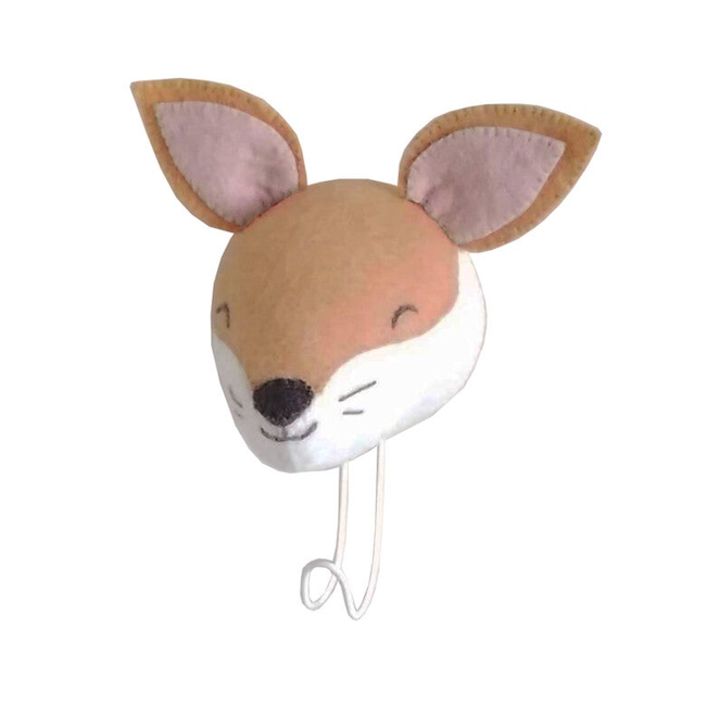 Sleepy Fox Coat Hook