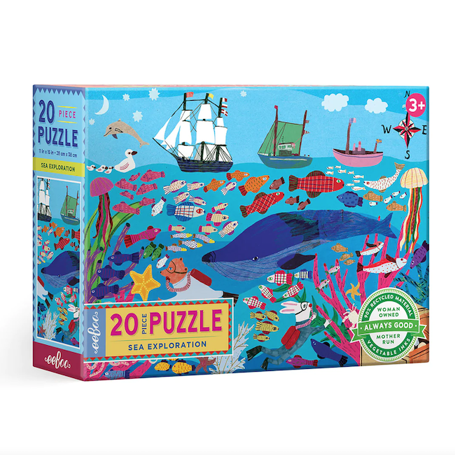 Sea Exploration 20 Piece Big Puzzle