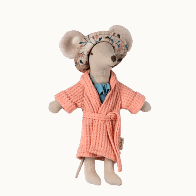 Bathrobe - Coral
