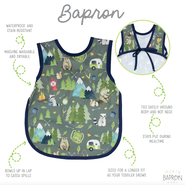 Camping Bears Bapron