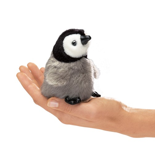 Mini Baby Emperor Penguin Puppet