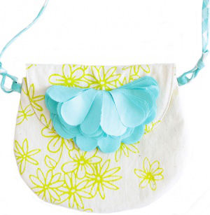 Everbloom Green Floral Ava Purse