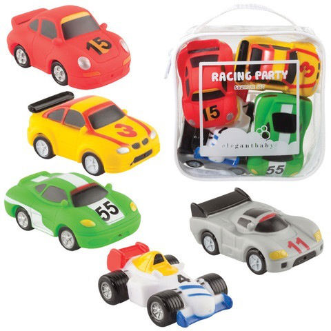 Race Car Party Squirtie Baby Bath Toy