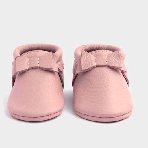 Freshly Picked Blush Bow Mocc