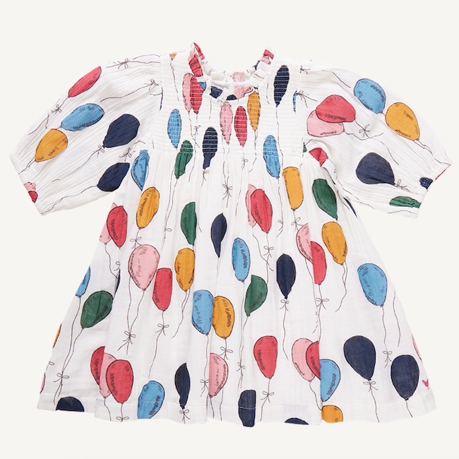 Stevie Puff Sleeve Dress - Balloon Bunches