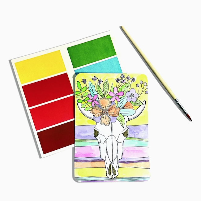 Scenic Hues D.I.Y. Watercolor Kit - Desert Gateway