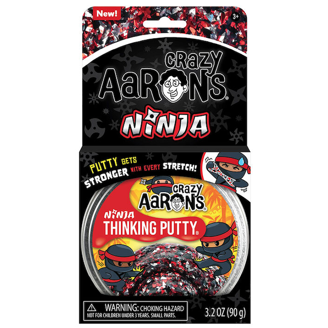 Ninja - Full Size 4" Thinking Putty Tin
