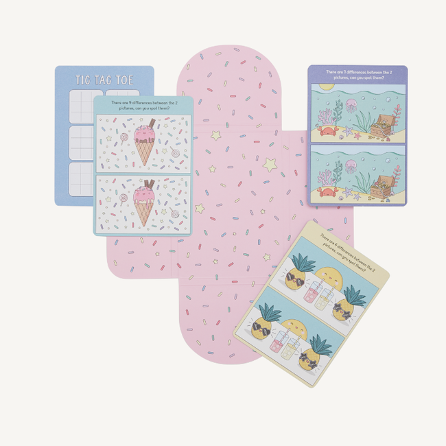 Spot The Difference Activity Cards