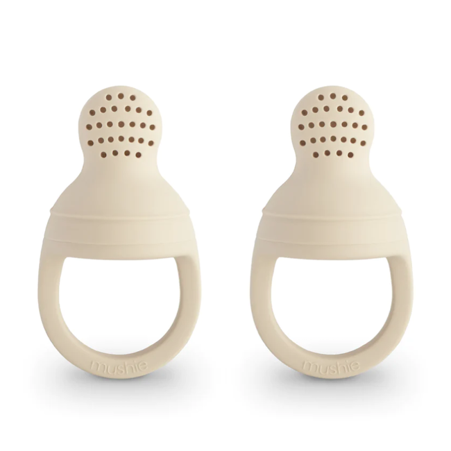 Silicone Fresh Food Feeder 2-Pack In Shifting Sand