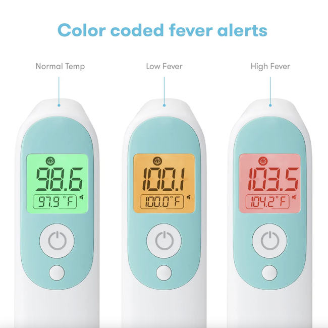 3-in-1 Ear, Forehead + Touchless Infrared Thermometer