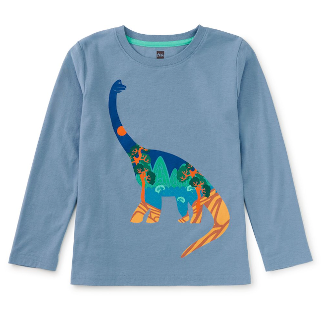 Korea in a Dino Graphic Tee