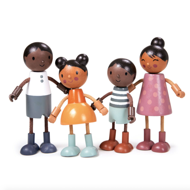 Humming Bird Doll Family