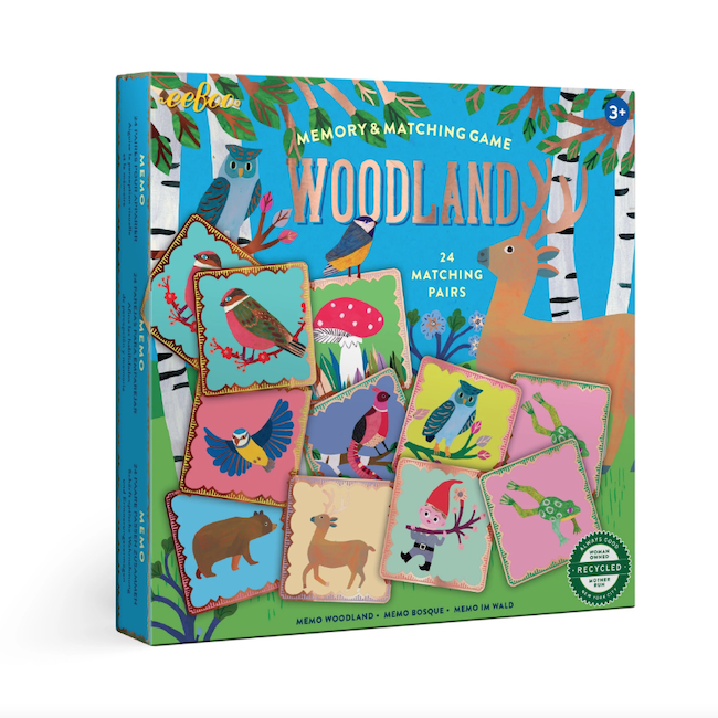 Woodland Memory And Matching Game
