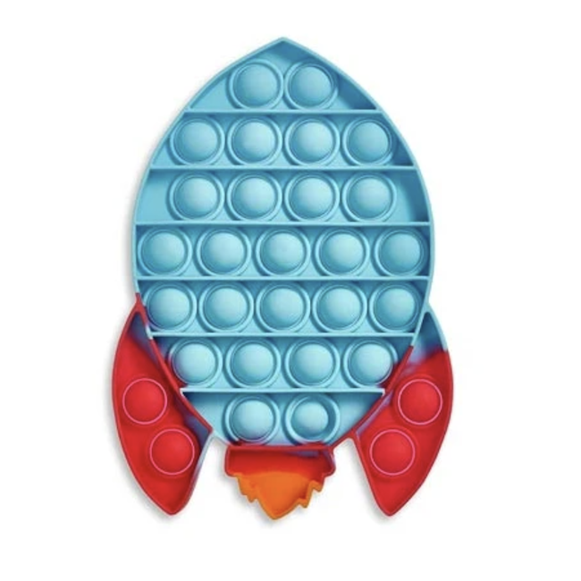 Top Trenz Omg Pop Fidgety Rocket Ship – BellaBoo - Main Image