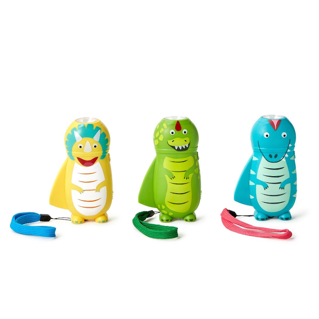 cupcakes and cartwheels rechargeable flashlight Cupcakes & Cartwheels Dino Lights Rechargeable Flashlight