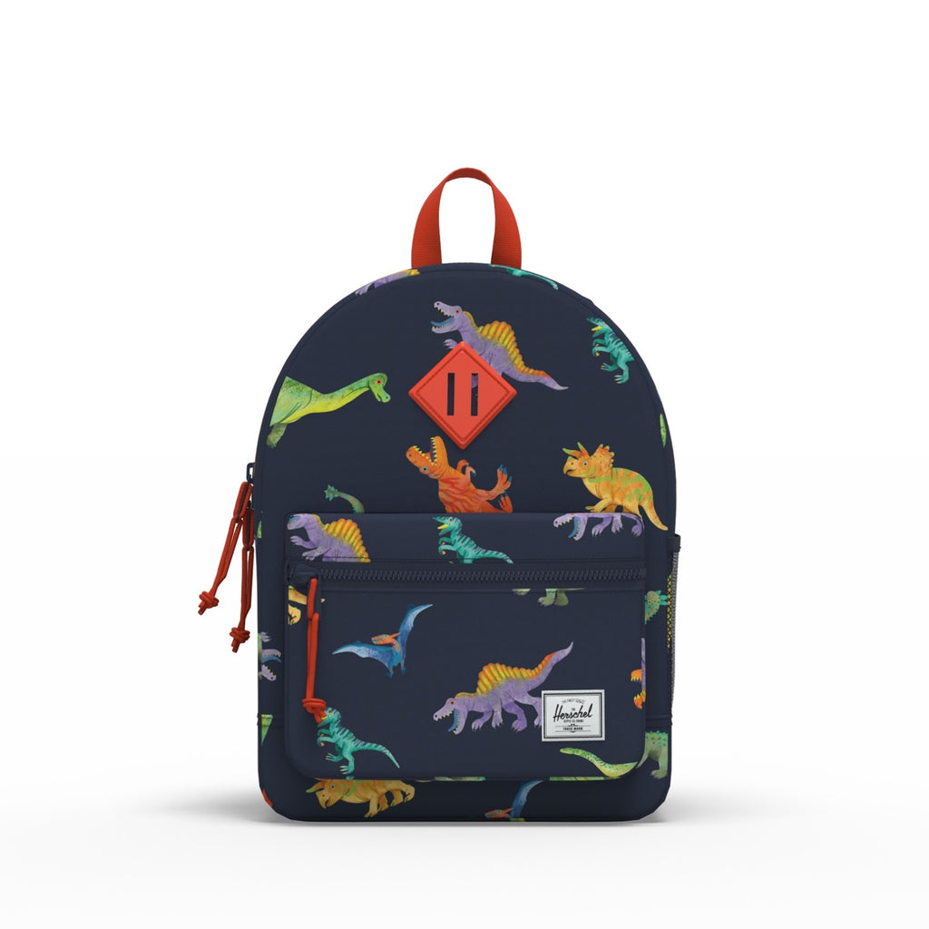 Herschel Supply Co. Kids Heritage Backpack Dinos Dark Navy 20L